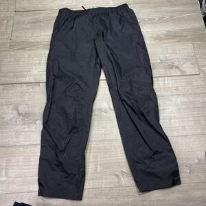 Patagonia Pants Mens Large Black Lightweight Nylon Shell Hiking Outdoor Packable